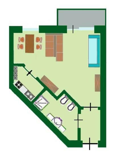 Appartamento Mavi Valles Luaran gambar